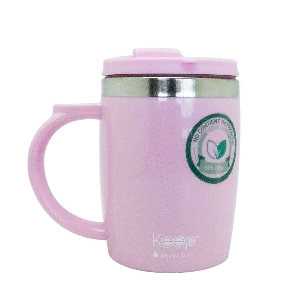 Mug Termo Keep Acero Inoxidable 400 ML