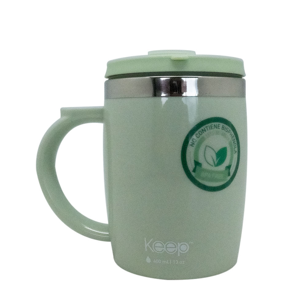 Mug Termo Keep Acero Inoxidable 400 ML