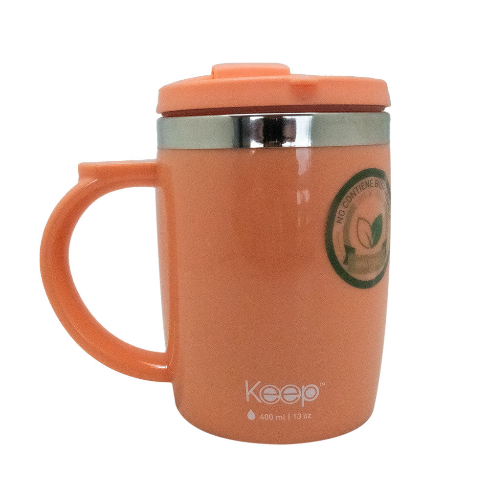 Mug Termo Keep Acero Inoxidable 400 ML