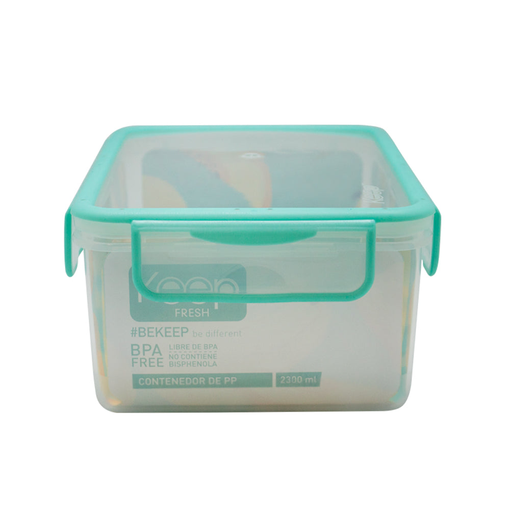 Contenedor Rectangular Keep Hermético 2300ml