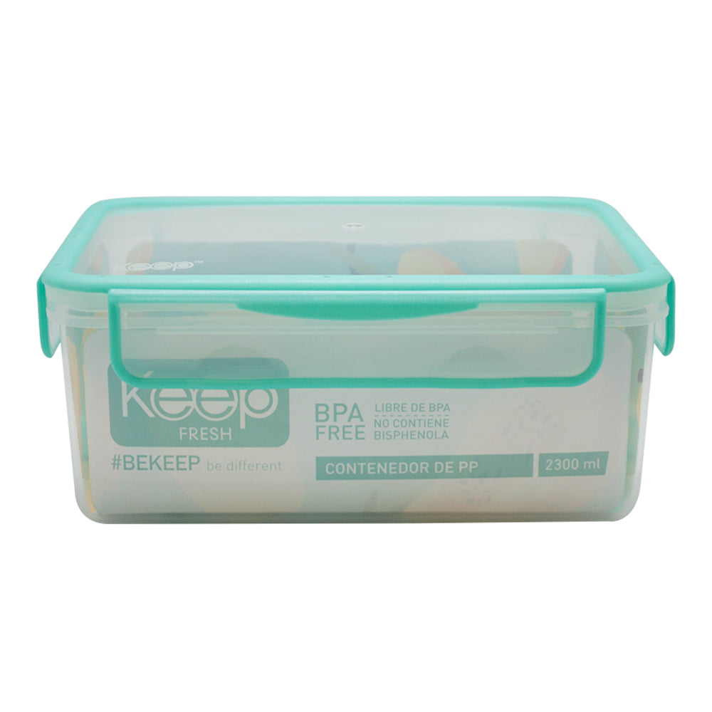 Contenedor Rectangular Keep Hermético 2300ml