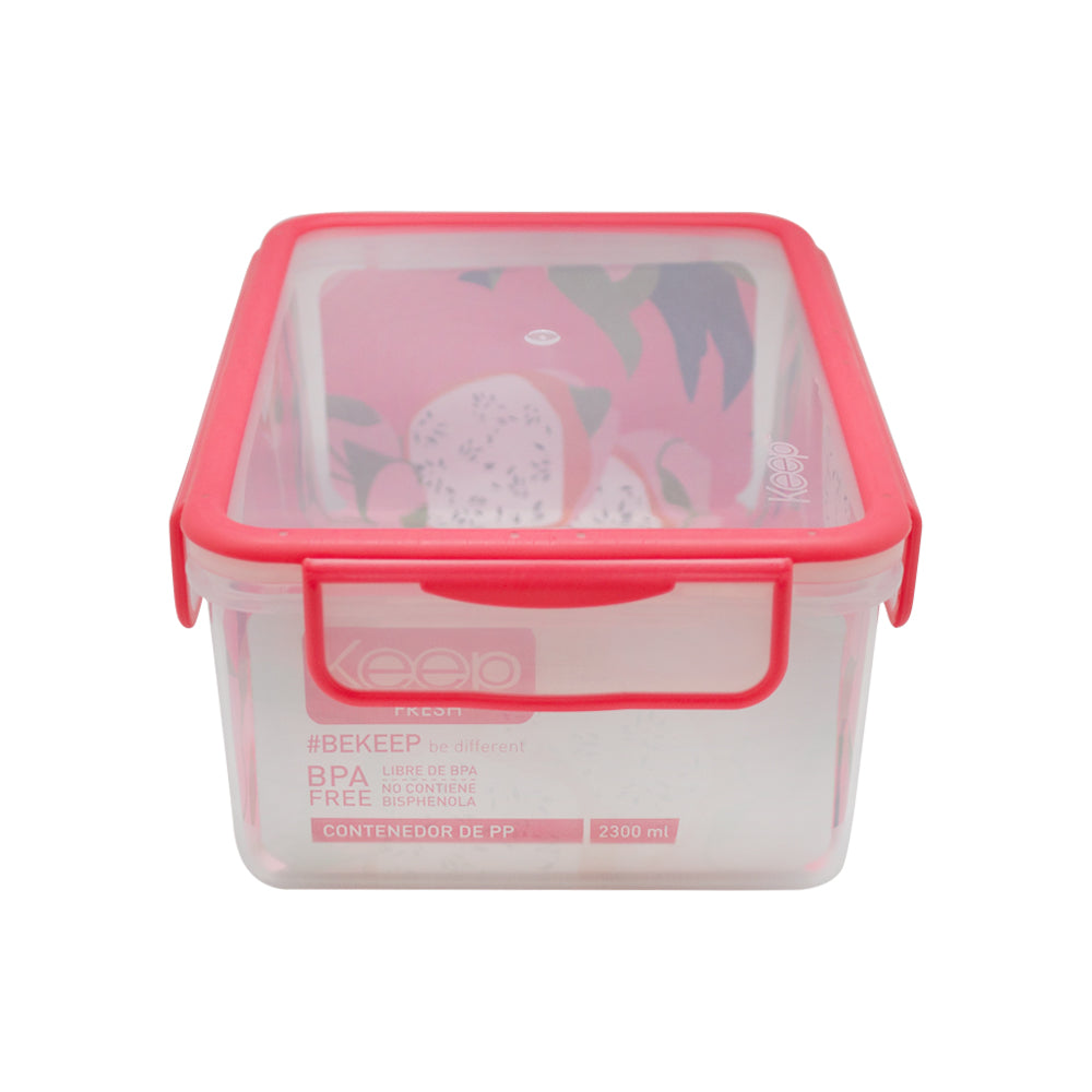 Contenedor Rectangular Keep Hermético 2300ml
