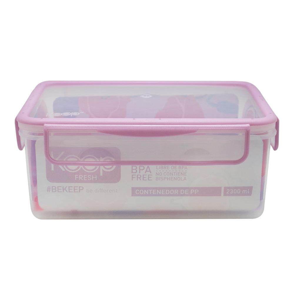 Contenedor Rectangular Keep Hermético 2300ml