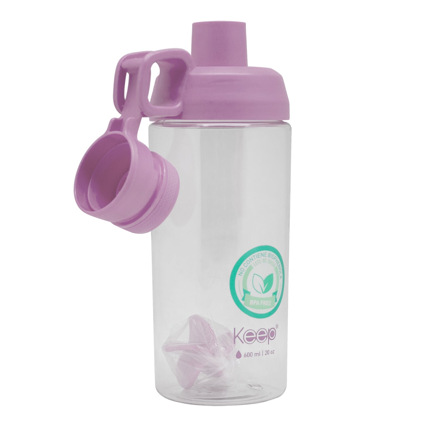Botella Shaker Keep 600 ML