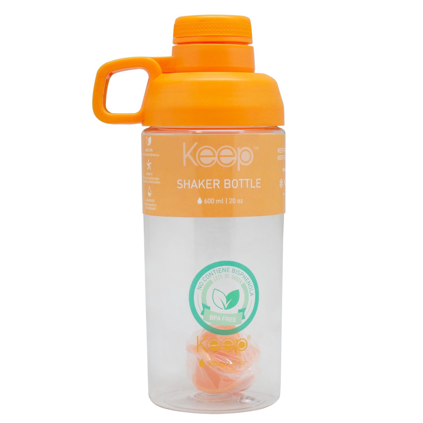 Botella Shaker Keep 600 ML