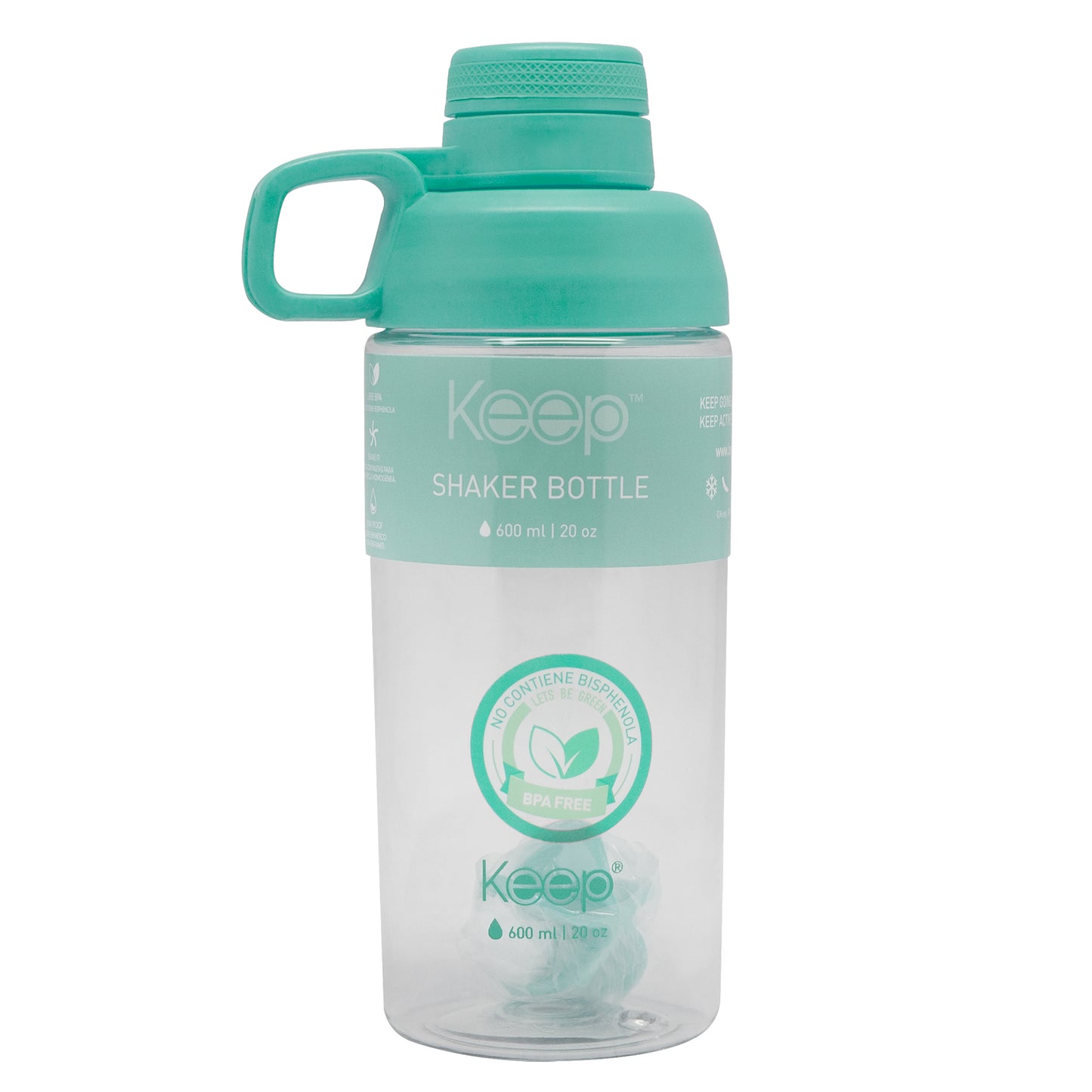 Botella Shaker Keep 600 ML