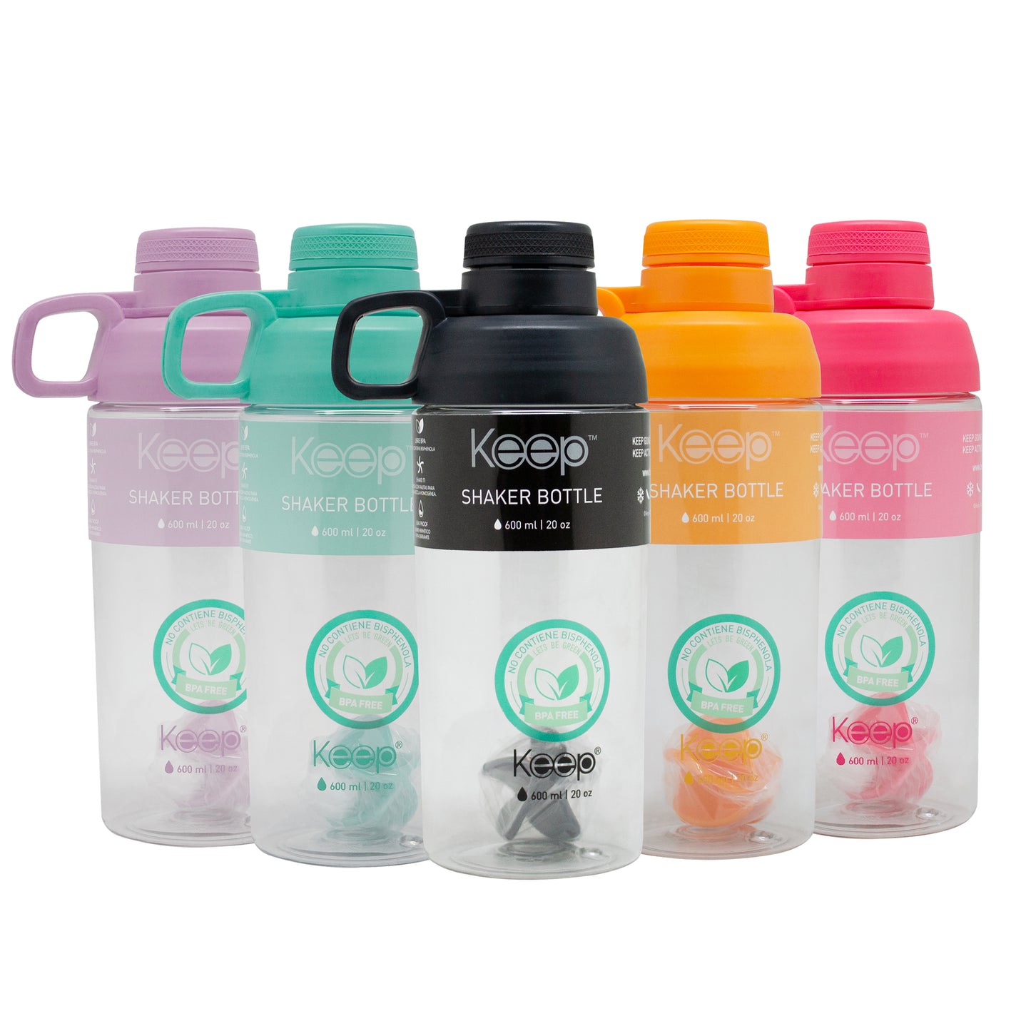 Botella Shaker Keep 600 ML