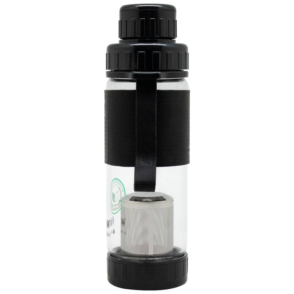 Botella Vidrio Keep con Infusor 410 ML