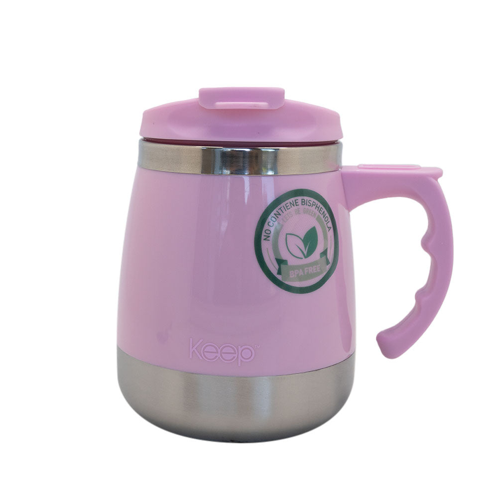 Mug Termo Keep Acero Inoxidable 400 ML