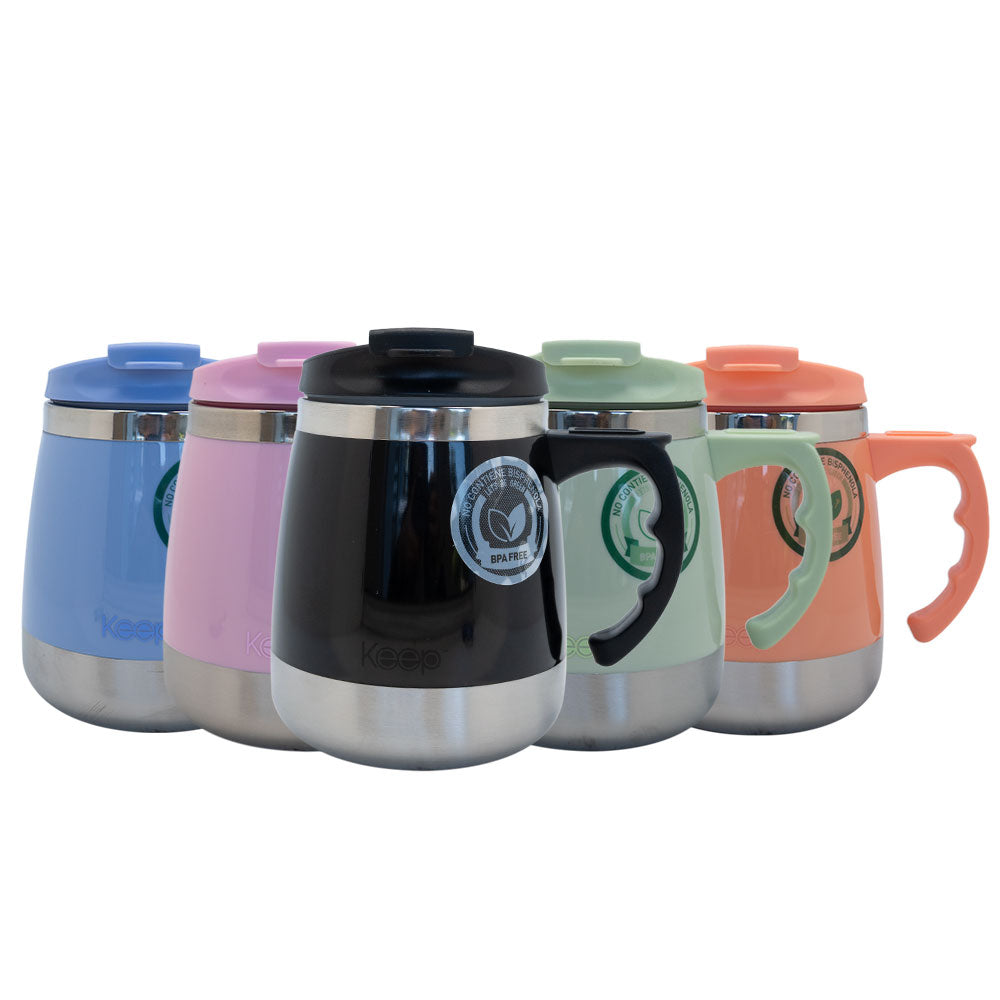 Mug Termo Keep Acero Inoxidable 400 ML