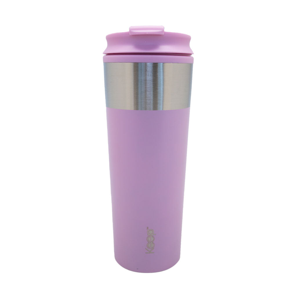 Mug Metálico Keep Acero Inoxidable 450 ML
