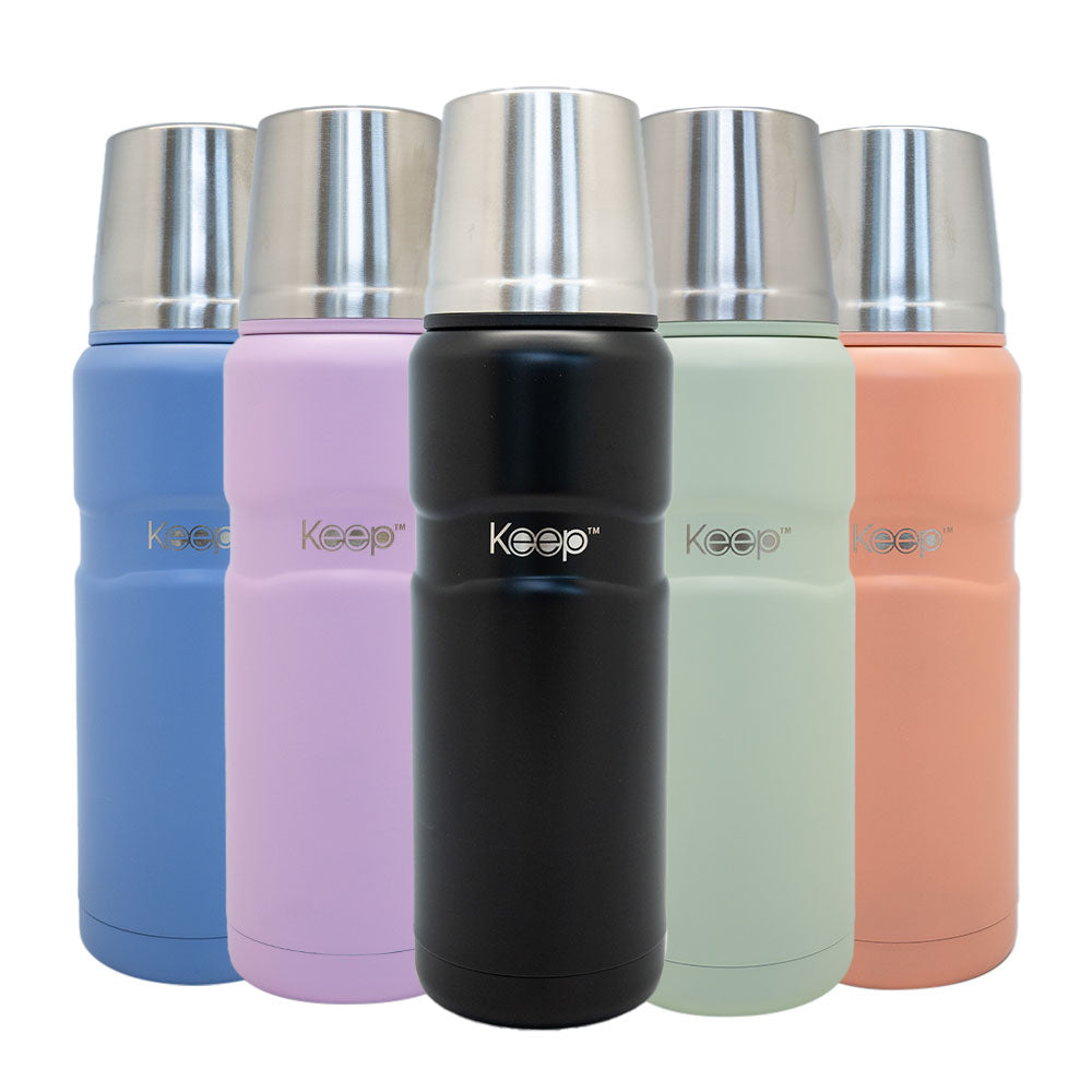 Termo Ergonómico Keep Acero Inoxidable 500ML