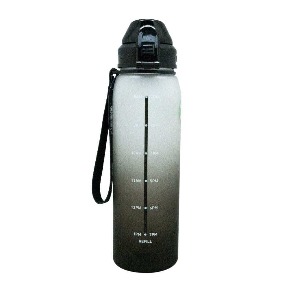 Botella Agua Marcador Horas Keep 1 L