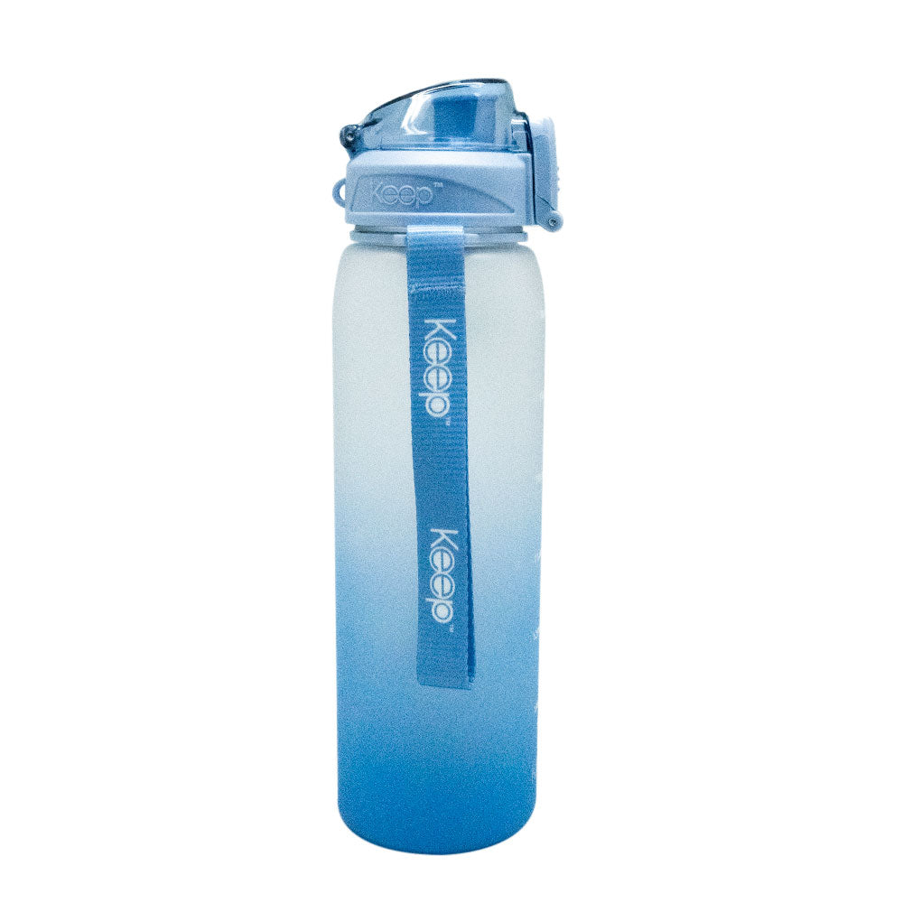 Botella Agua Marcador Horas Keep 1 L