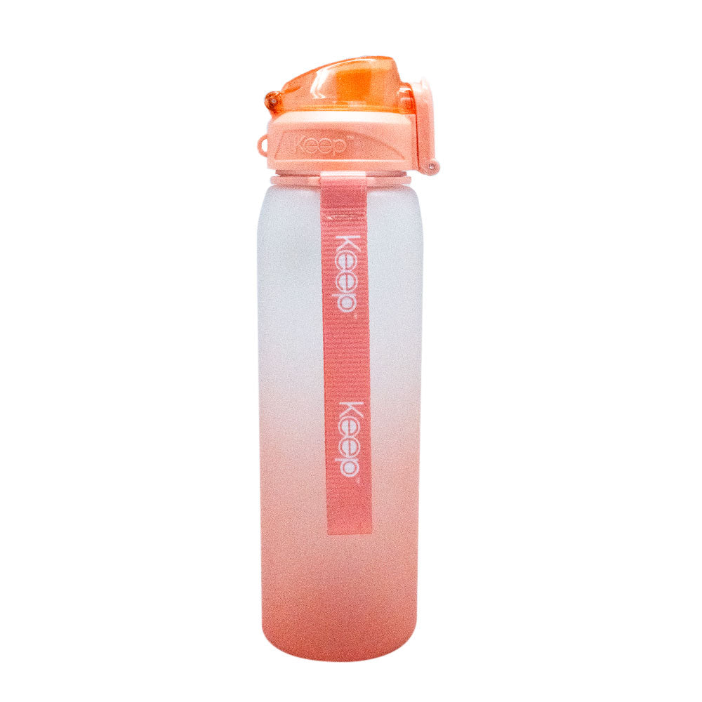 Botella Agua Marcador Horas Keep 1 L