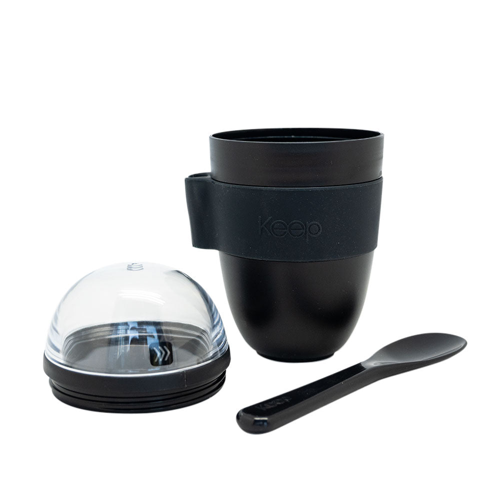 Vaso Snack Keep con Cucharita 450ml