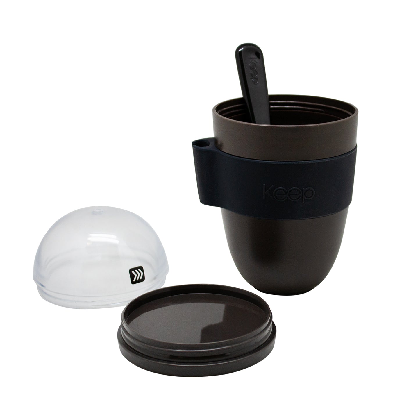 Vaso Snack Keep con Cucharita 450ml
