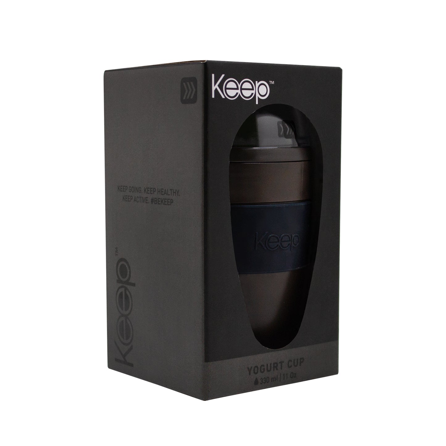 Vaso Snack Keep con Cucharita 450ml