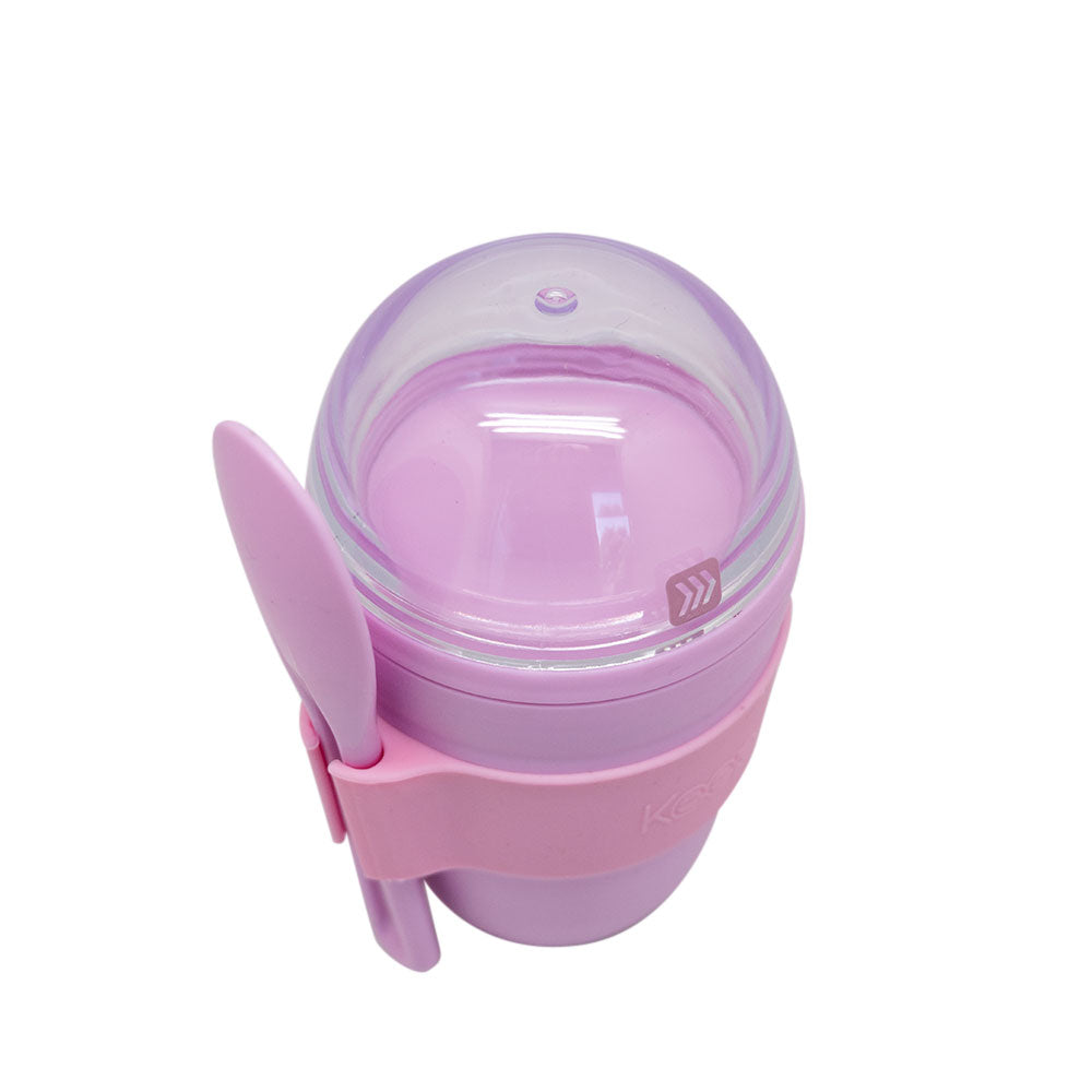 Vaso Snack Keep con Cucharita 450ml