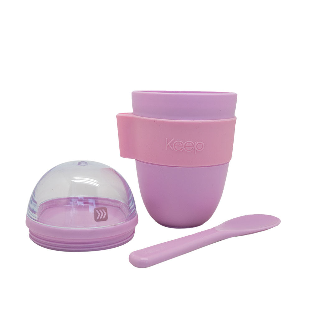 Vaso Snack Keep con Cucharita 450ml