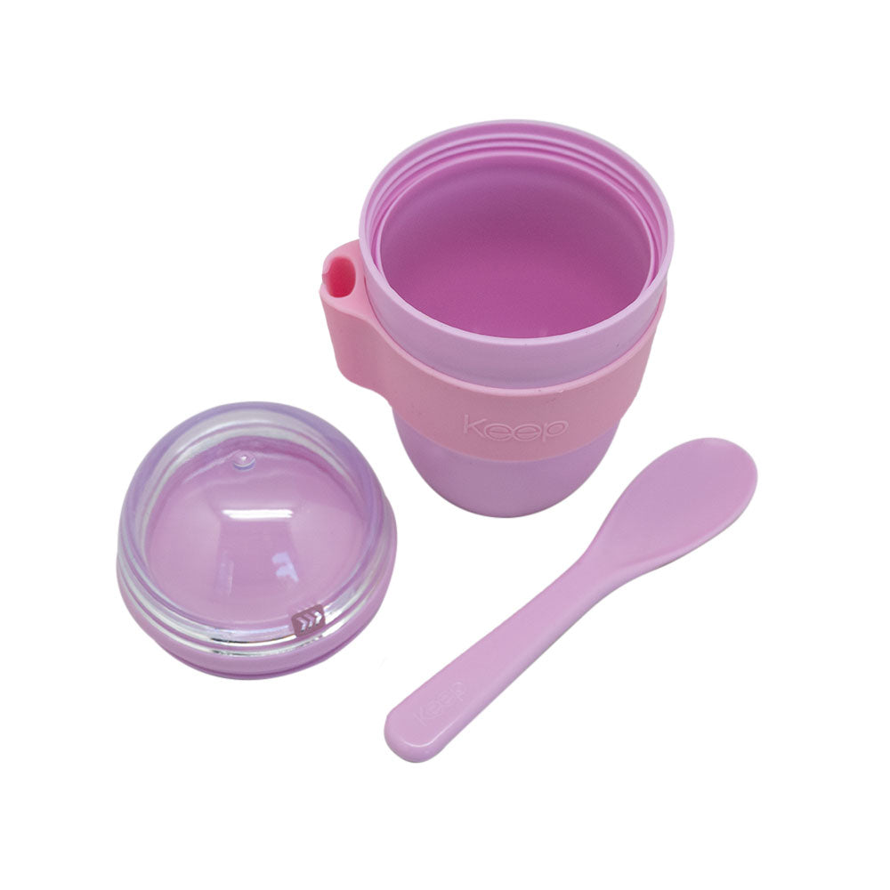 Vaso Snack Keep con Cucharita 450ml