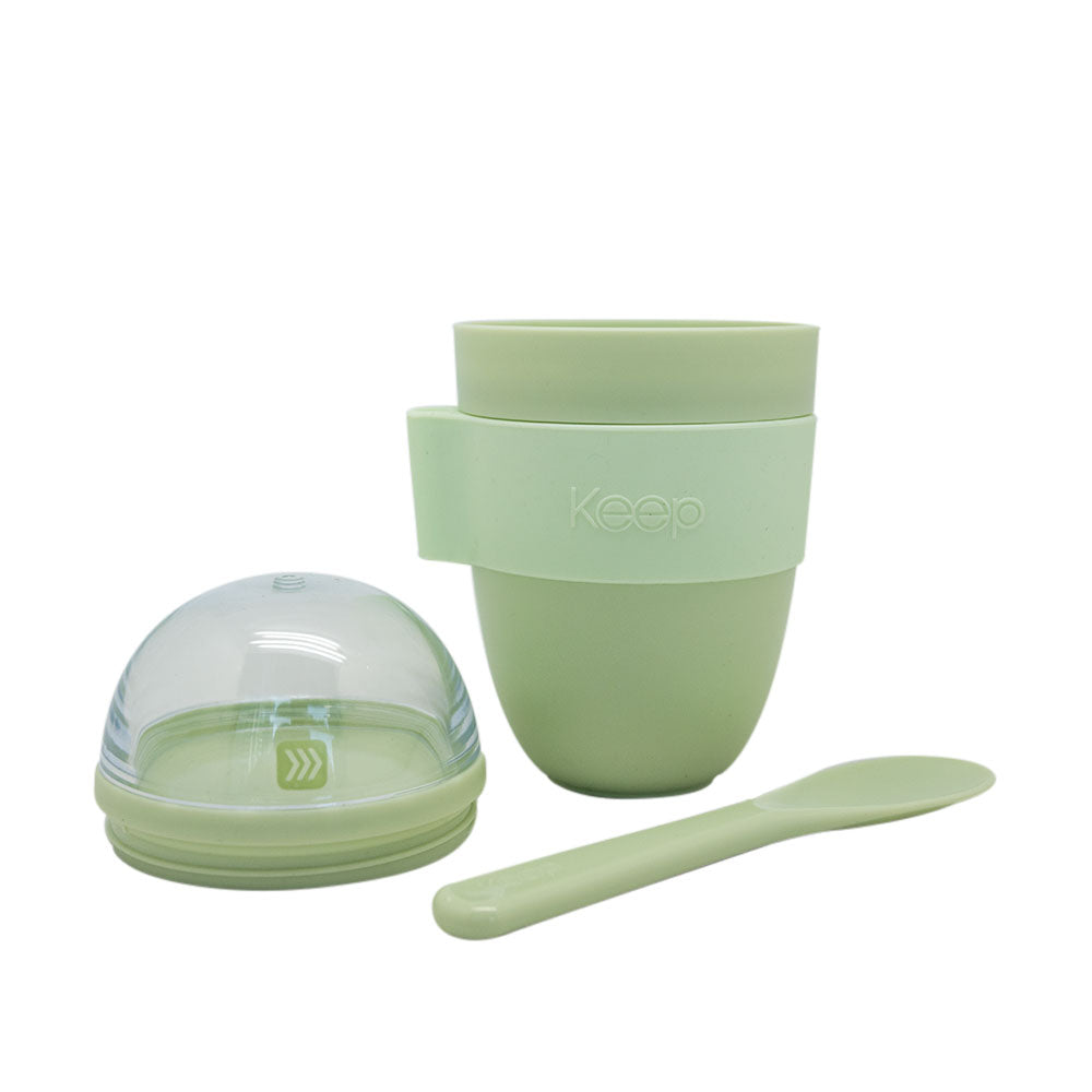 Vaso Snack Keep con Cucharita 450ml