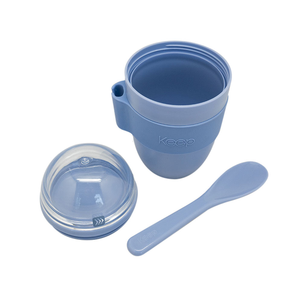 Vaso Snack Keep con Cucharita 450ml