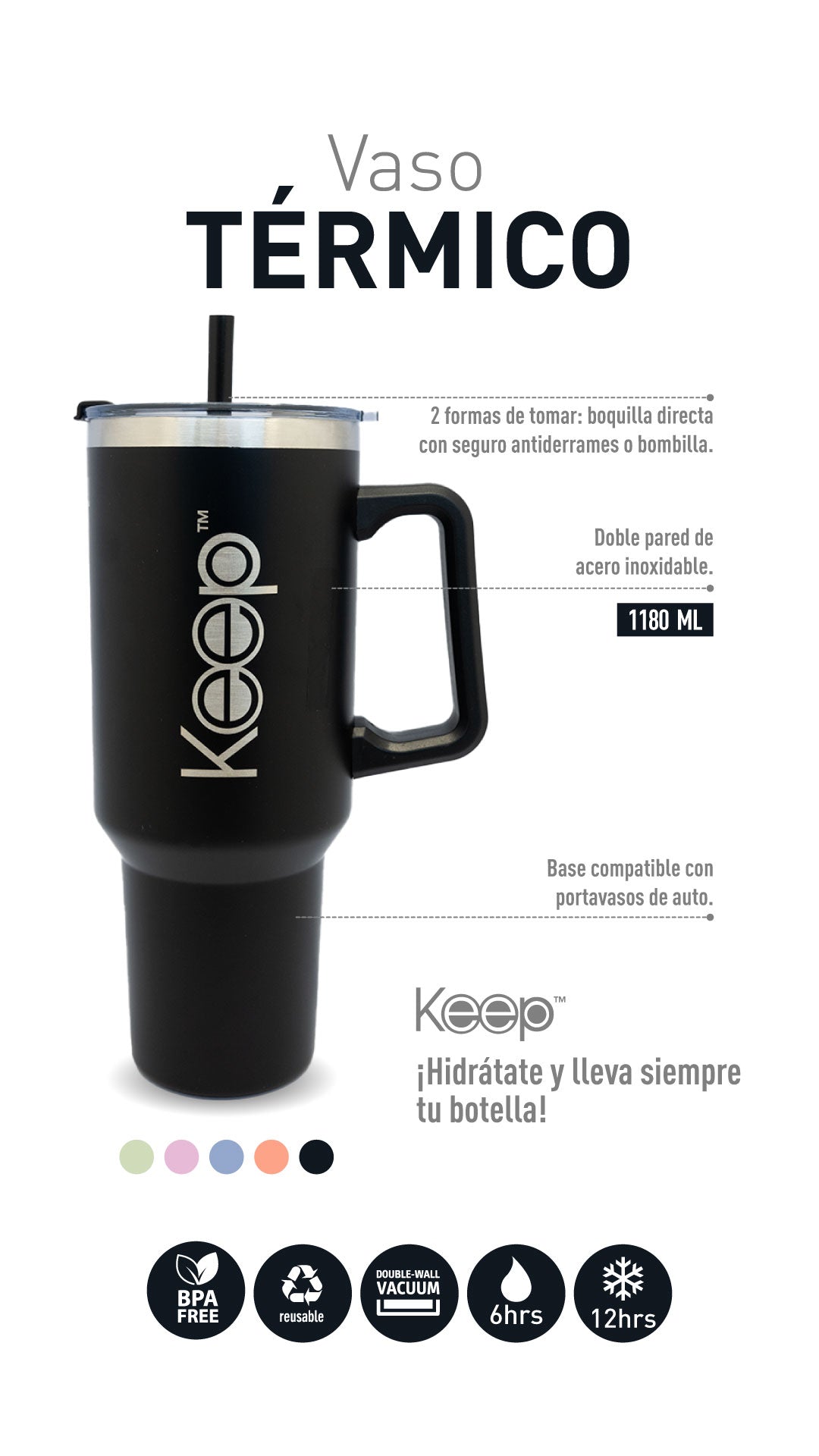 Mug Termico 40oz Keep