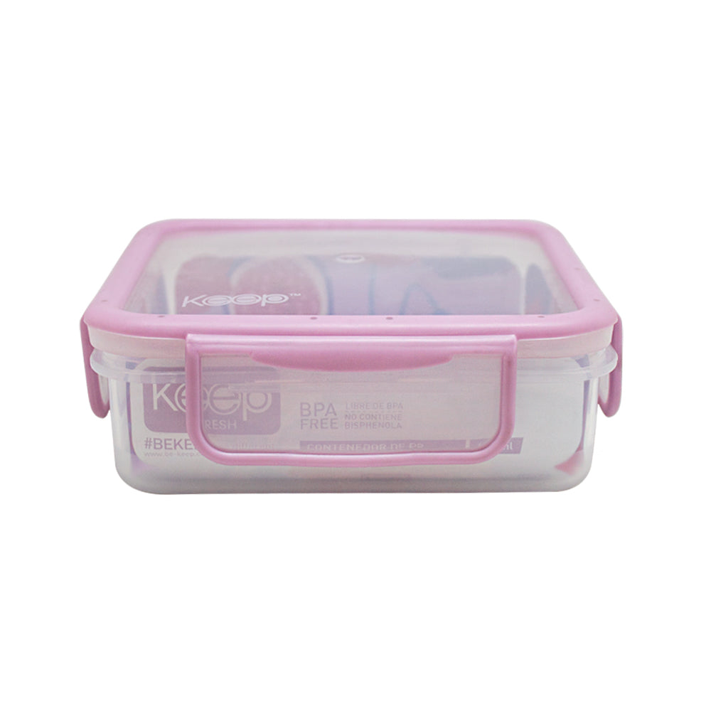 Contenedor Rectangular Keep Hermético 600ml