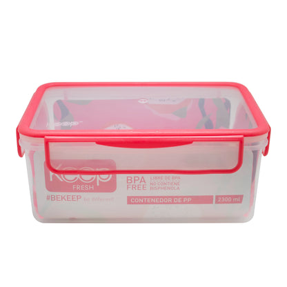 Contenedor Rectangular Keep Hermético 2300ml