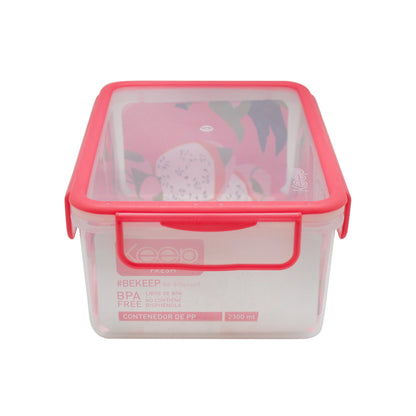 Contenedor Rectangular Keep Hermético 2300ml