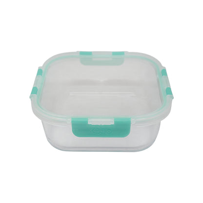 Contenedor Cuadrado Keep Hermético de Vidrio 1200ml