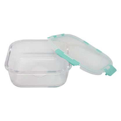 Contenedor Cuadrado Keep Hermético de Vidrio 1200ml