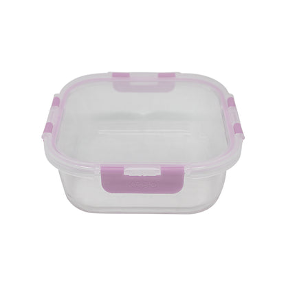 Contenedor Cuadrado Keep Hermético de Vidrio 1200ml