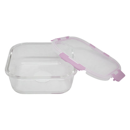 Contenedor Cuadrado Keep Hermético de Vidrio 1200ml