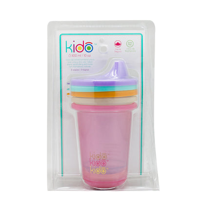 Set 6 Vasos Kido Reutilizables