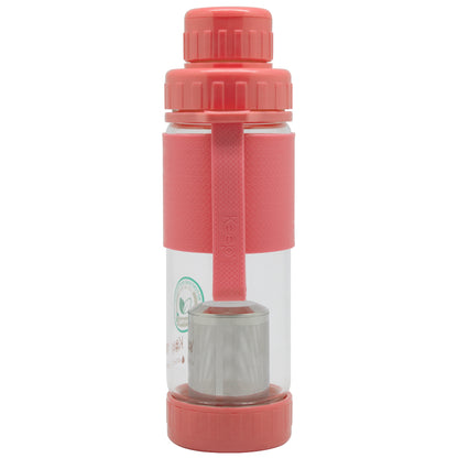 Botella Vidrio Keep con Infusor 410 ML