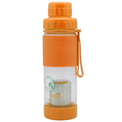 Botella Vidrio Keep con Infusor 410 ML