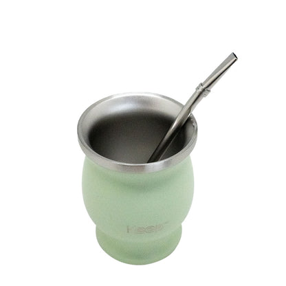 Mate Clásico Keep Acero Inoxidable con Bombilla 200 ML