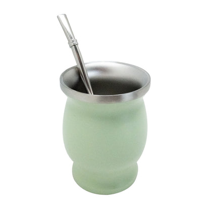 Mate Clásico Keep Acero Inoxidable con Bombilla 200 ML