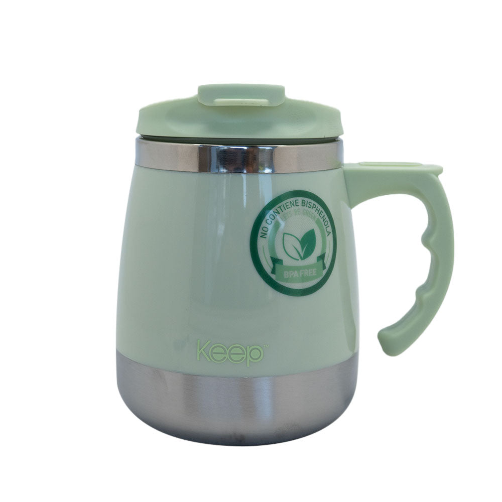 Mug Termo Keep Acero Inoxidable 400 ML