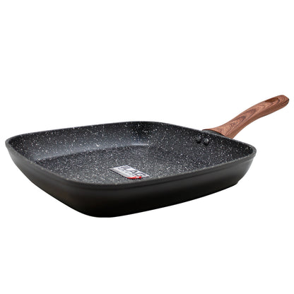 Grill Pan 28cm Granite Line Keep