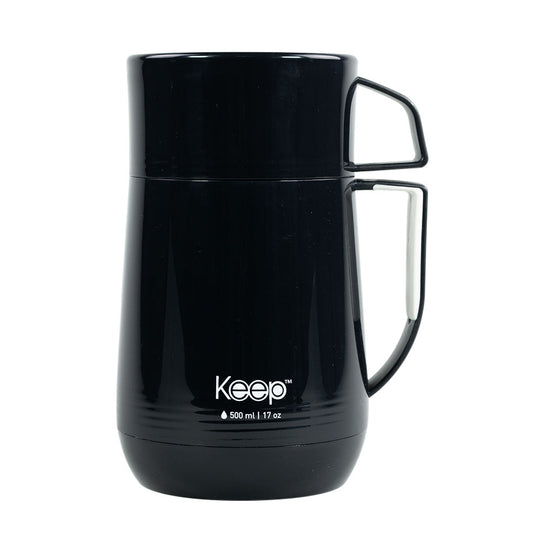 Termo Comida Keep 600 ML - Negro