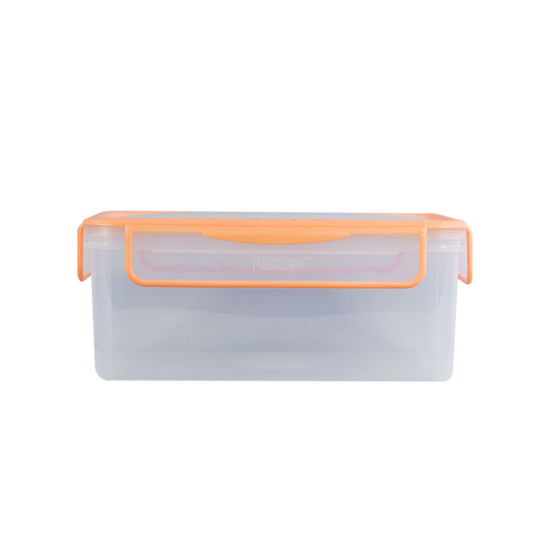 Contenedor Rectangular Keep Hermético 2300ml - Naranjo