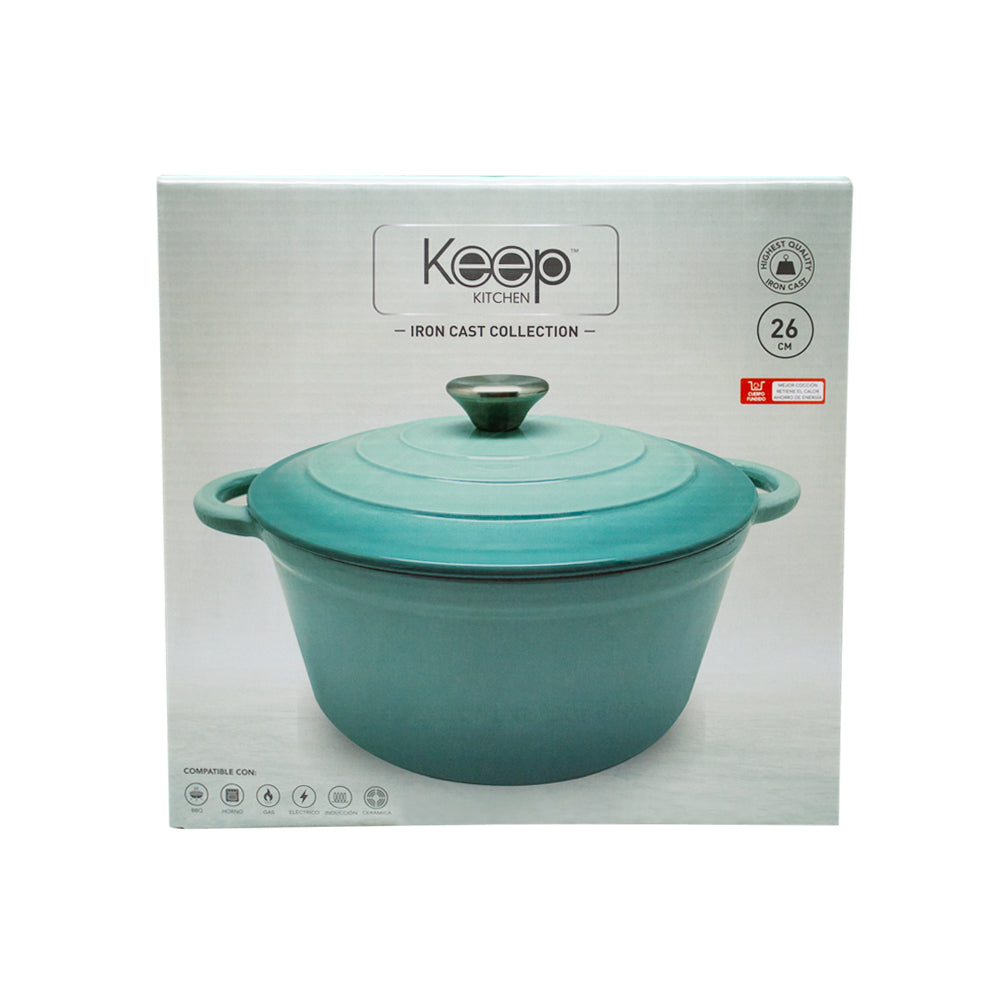Olla 26cm Iron Cast Color Keep
