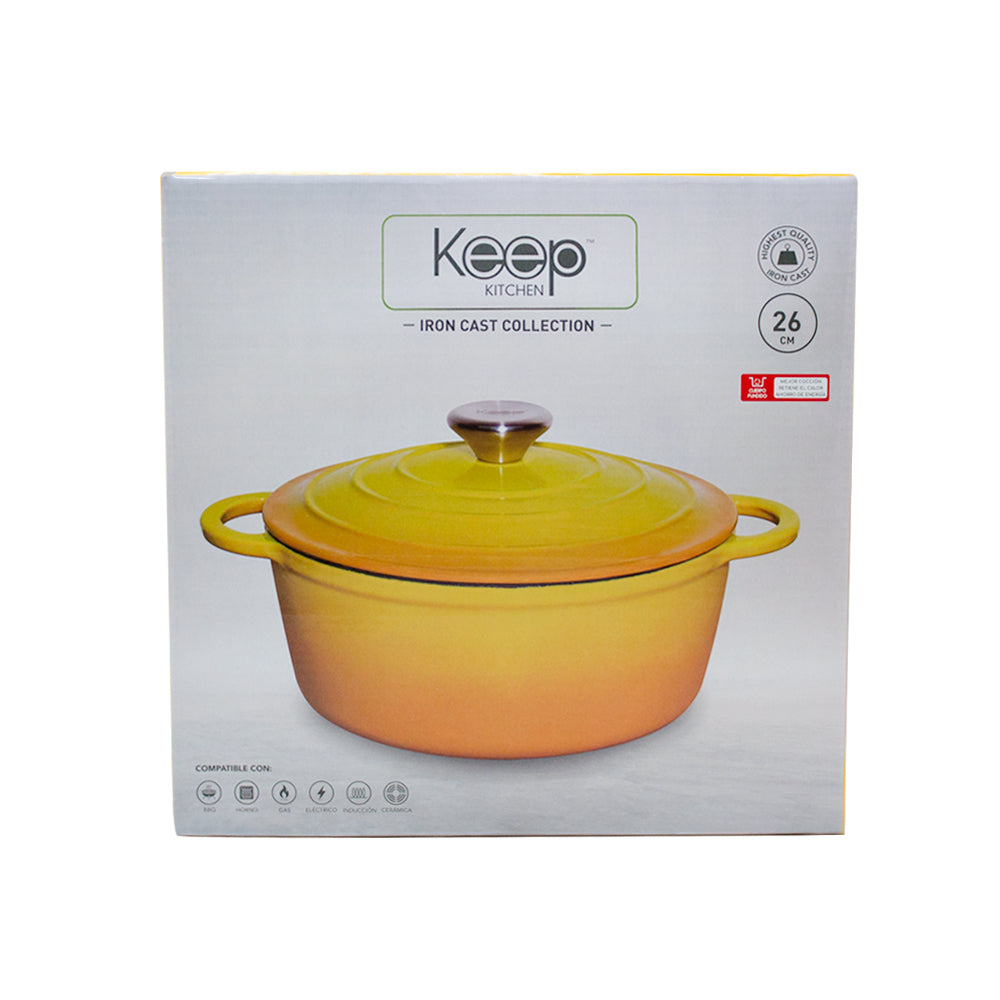 Olla 26cm Iron Cast Color Keep