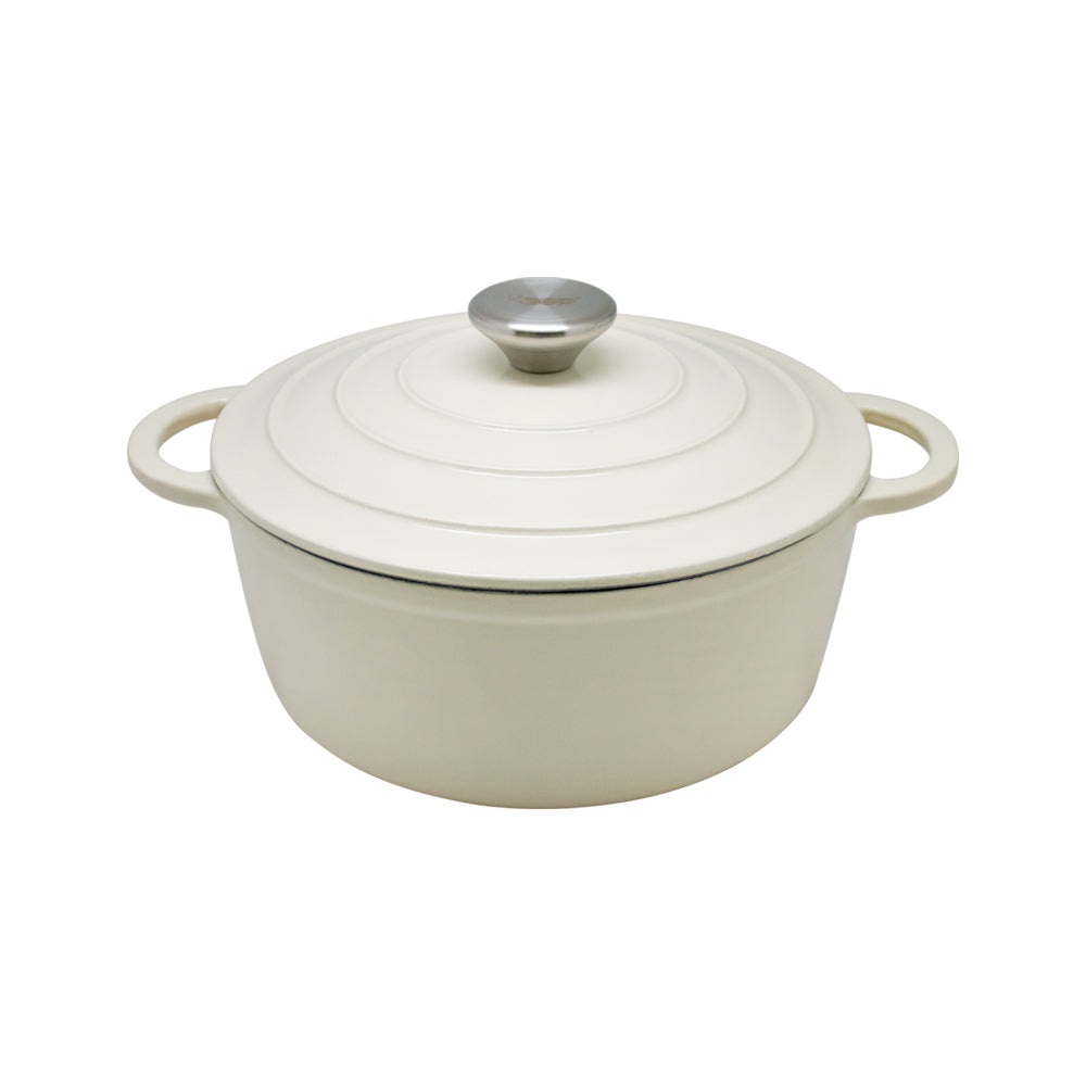 Olla 22cm Iron Cast White Keep