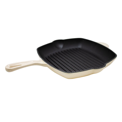 Sarten Grill 28cm Iron Cast White Keep