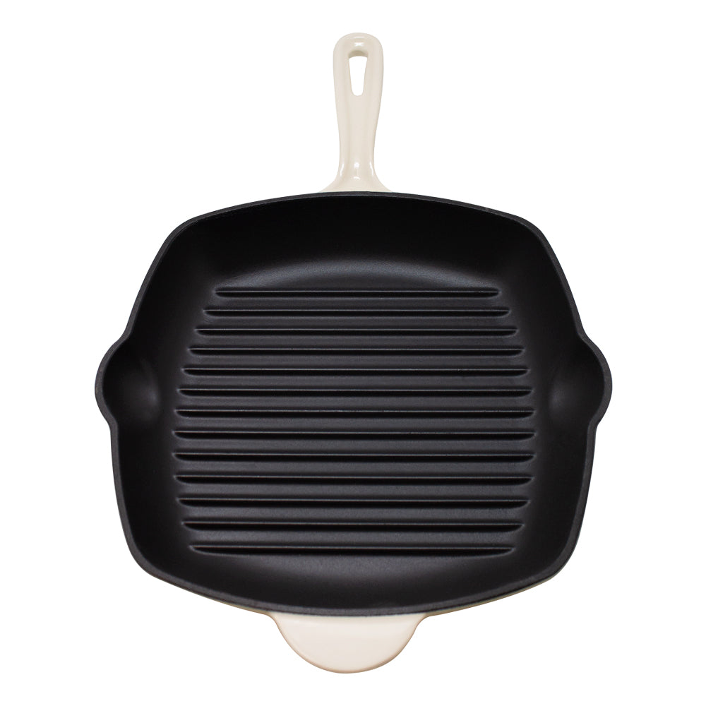 Sarten Grill 28cm Iron Cast White Keep