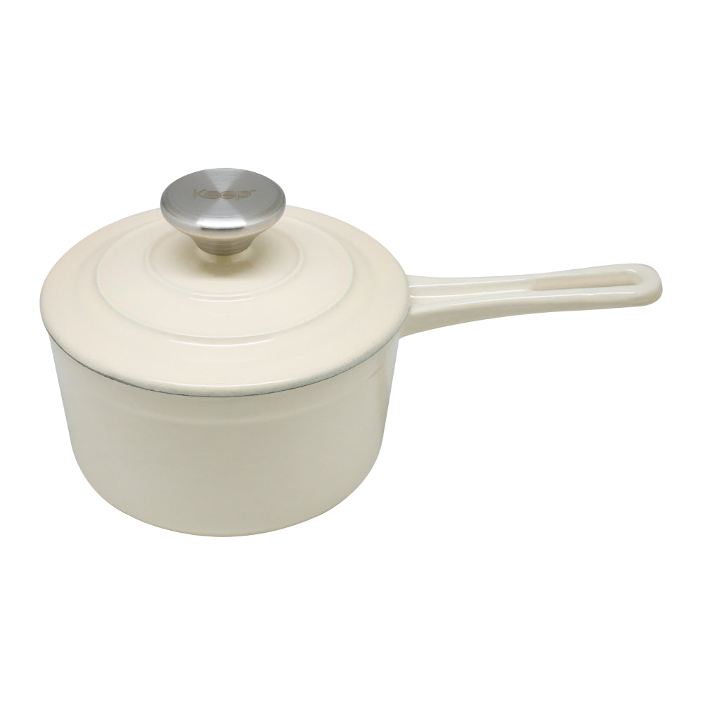 Cacerola 16cm Iron Cast White Keep